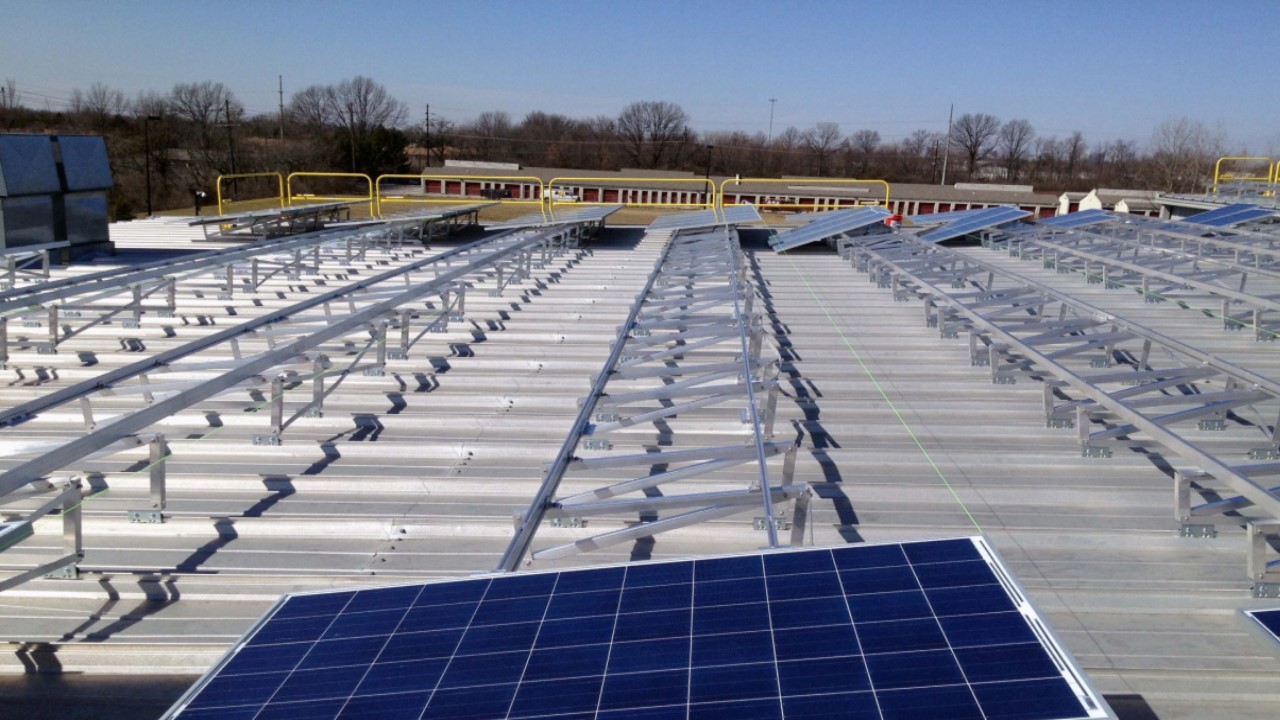 Solar Module Mounting Structure
