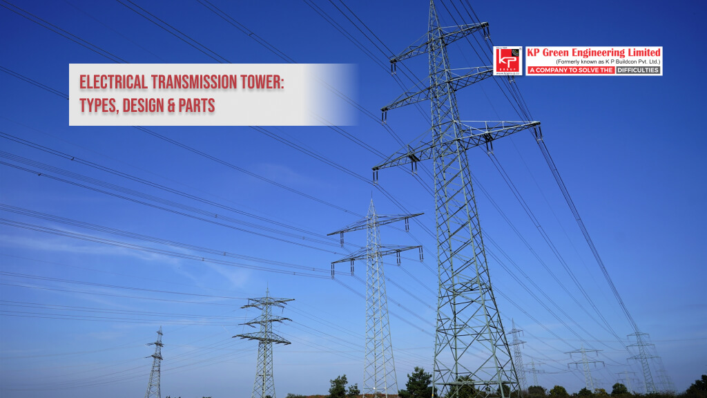 row of electrical transmission towers stretching across a landscape, carrying power lines.