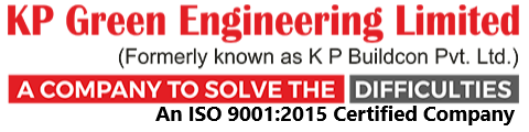 KP Green Engineering Logo White